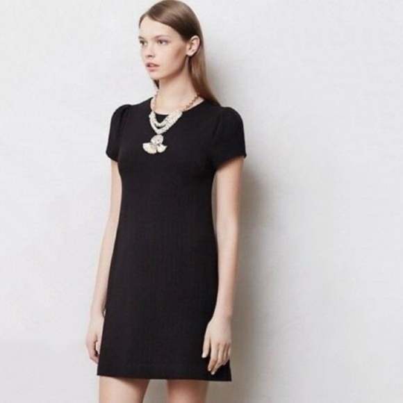 Anthropologie Dresses & Skirts - ANTHROPOLOGIE Maeve black shift dress #II12